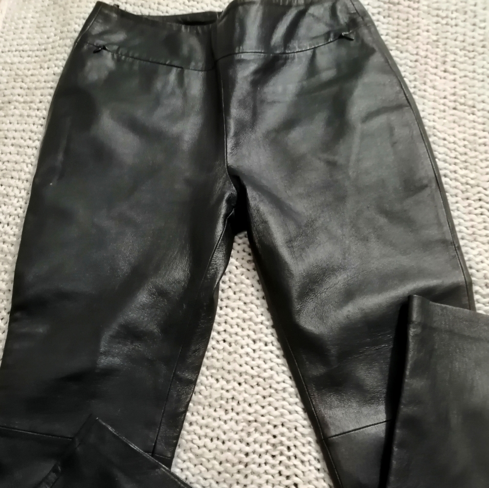 Shape FX by Newport News leather motorcycle pants